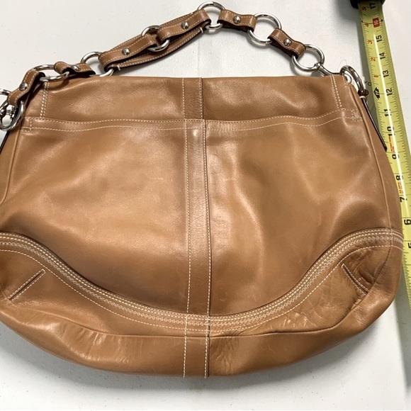 Coach Vintage Soho Hobo Buckle Flap Business Leather Shoulder Bag L0682-10582 - Picture 12 of 16